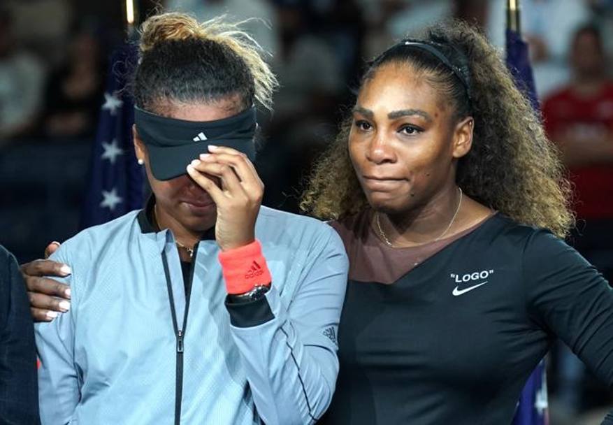 Naomi con Serena. L&#39;americana vede ancora una volta sfuggire il primato di Slam di Margaret Court (24). AFP